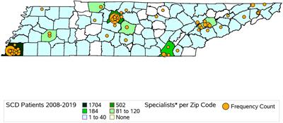 Descriptive epidemiology of sickle cell disease in Tennessee: population-based estimates from 2008 to 2019